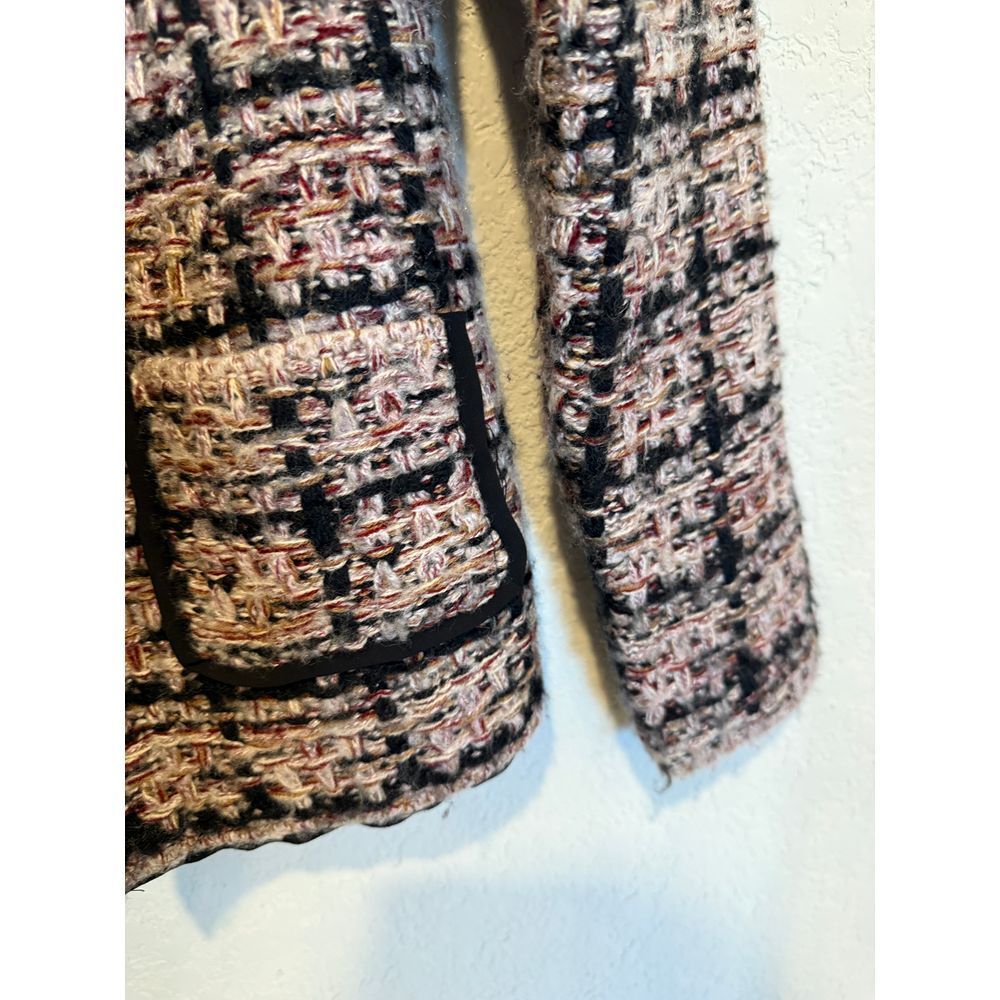 Sfera cardigan L Tweed EUC fall vibes - Chanel like tweed - Picture 4 of 6